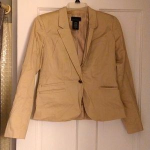 Tan Blazer sz 4